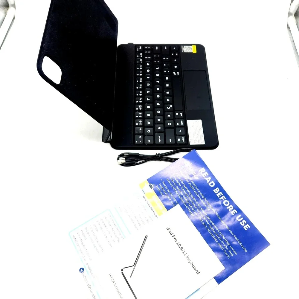 Magic-Style Keyboard Case w/ Trackpad for iPad‎ Air & Pro 11
